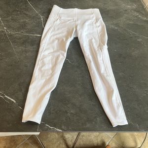 Stay Fly 7/8 White Athleta tight